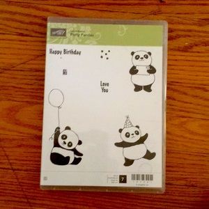 $15 or 3/$40 New Stampin Up - Party Pandas